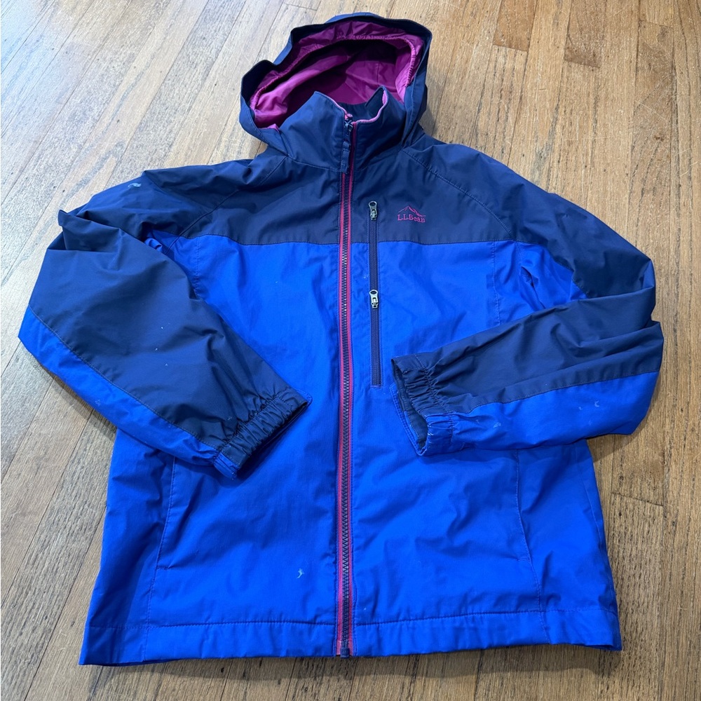 L.L. Bean Purple, Blue and Pink Jacket